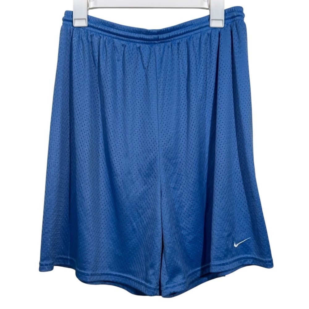 Nike Dri-Fit Light Blue Mesh Activewear Shorts